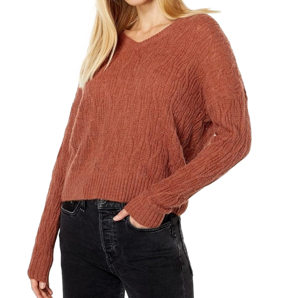 Madewell Women's Rust Sweater Alpaca Blend Size Medium